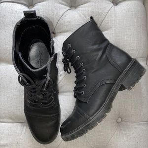 Black Combat Boots